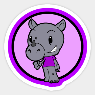 Rhino Sticker